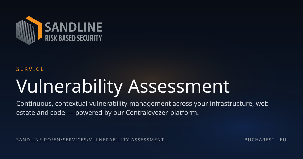 Vulnerability Assessment · Sandline